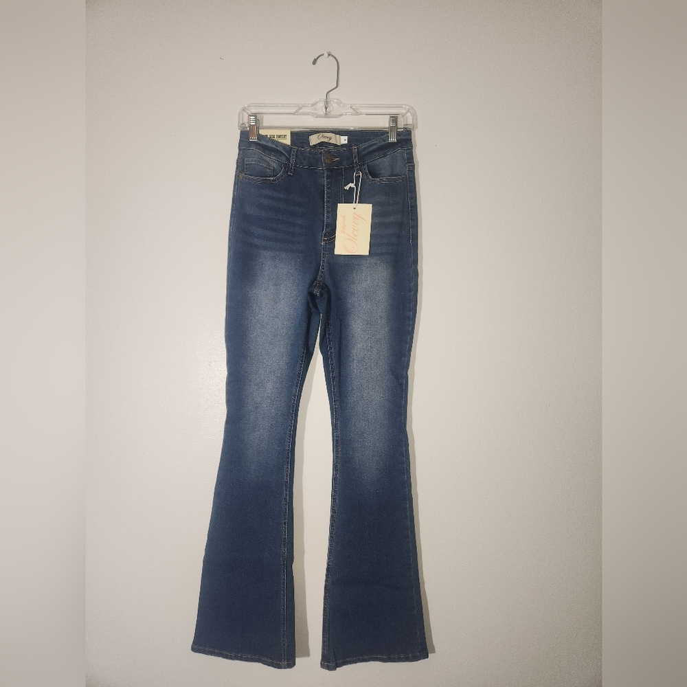 Classic Blue Women's Original Olevey Low Rise Bootcut Jeans Sz 9